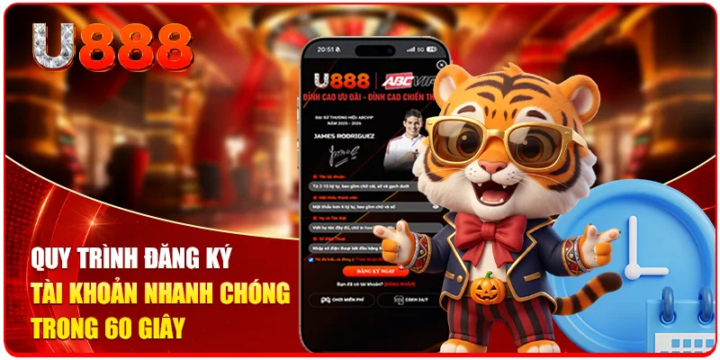 Quy trình đăng ký tài khoản nhanh chóng trong 60 giây 